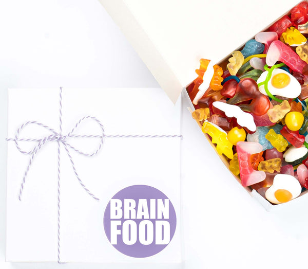 Studenten snoepdoos zoet brainfood cadeau online