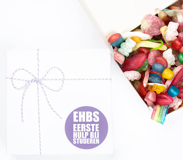 Snoep zoet van Haribo, Frisia, Lutti  student EHBS eerste hulp bij studeren mix cadeau online