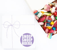 Snoepdoosje snoep snoep hoera mix cadeau online